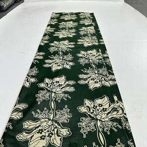 Penjualan Panas Kain Cetak Lilin Afrika 100% Katun Asli Motif Batik Bergaya Rib untuk Anak Laki-laki dengan Fitur Blackout dan Fusible