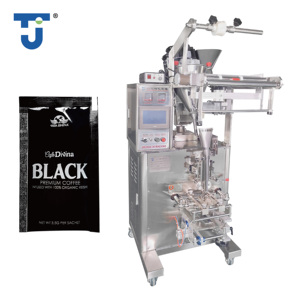 Automatic Multi-Function Machine <strong>Black</strong> Coffee Protein Milk Powder Sachets Chili Screw Packing Pouch Filling Seal Small Business - Product Image 1