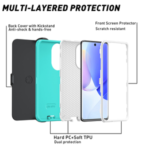 TPU + PC chống sốc Defender so sánh điện thoại trường hợp đối với Honor 50 nova9 - Product Image 4