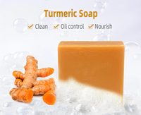 Soin du visage végétalien à marque privée : Nettoyant, Sérum éclaircissant au curcuma, Savon au curcuma blanchissant