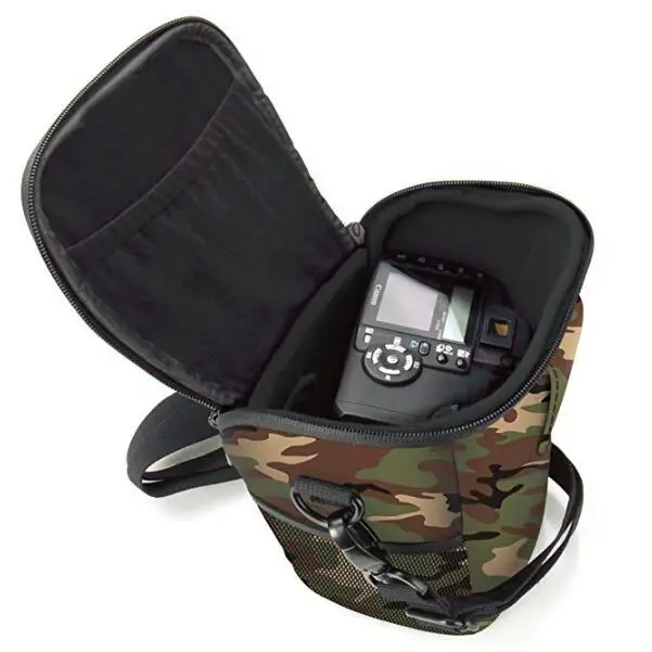 Bền không thấm nước mini Crossbody Túi máy ảnh tùy chỉnh log Neoprene Túi bảo vệ túi máy ảnh