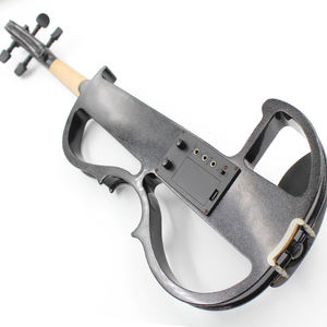 Violín Electrónico Yashi YSEV-1 en Oferta, con Tapa de Abeto, Fondo y Laterales de Arce, Colorido, Eléctrico, OEM - Product Image 6