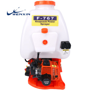 Pulverizador de mochila Wenxin F-767 de 25L con motor de gasolina para control de plagas agrícolas - Product Image 1