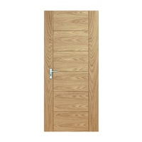 Porte intérieure en bois moulé HDF sur mesure, 6 panneaux creux, 36x96 pouces, économique