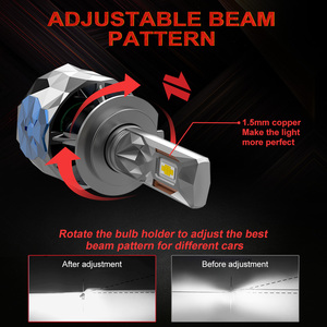 Vente chaude 200w 40000lm accessoire de voiture phare lumineux 9005 phare lumière h11 ventilateur h7 <span class=keywords><strong>depo</strong></span> auto lampe ampoule h4 voiture brouillard projecteur - Product Image 5