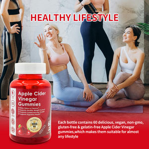 מפעל OEM/ODM גומי הרזיה הטוב ביותר בצורת דובונים עם חומץ תפוחים וויטמינים - 60 יחידות גומי - Product Image 2