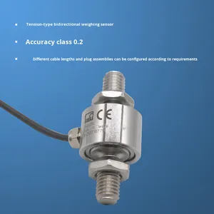 Sensor de Celda de Carga HBM con Precisión del 0.02%, Alimentación de 220V, -20~60°C, Pesaje Industrial U9C/1/2/5/10/20/50KN, Salida Analógica - Product Image 2