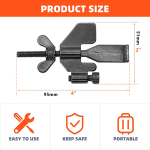 Serrure de porte en gros en zinc, sécurité renforcée, anti-effraction, pour la sécurité des voyages, verrou intérieur pour maisons, appartements, hôtels - Product Image 5
