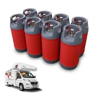 Tanque de gás propano portátil 24,5 l, composto por cilindro lpg, fabricante de enchimento, planta, 10kg cilindro, tamanho paquistão