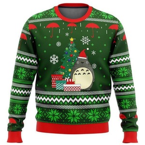 Custom <strong>3D</strong> Digital <strong>Printing</strong> Cartoon TShirt Christmas Printed Long Sleeved <strong>T</strong>-<strong>shirts</strong> for Men - Product Image 4