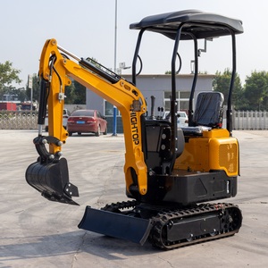 Miniexcavadora HT10G, excavadora de suelo de 1 tonelada, pequeña excavadora de jardín a la venta - Product Image 3