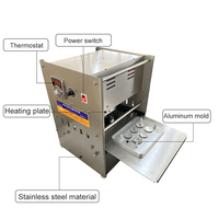 Scelleuse automatique de couvercles en aluminium pour petits pots de thé, machine d'emballage de thé en canettes d'aluminium