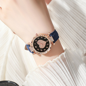 Wholesale Manufacturer of Heart Full <b>Diamond</b> Casual Women's Quartz <b>Watches</b> - Product Image 2
