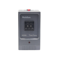 Sell well DC24 380VAC din-rail time relay, NDS9 Delay timer 2 Dial DPDT JS14P