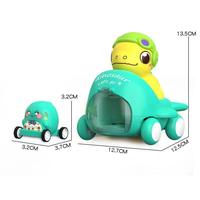 Nouveau Design 2026 – Jouet en Plastique Dinosaure à Friction et Avion à Éjection Inertielle pour Enfants, Thème Dessin Animé, Éducatif