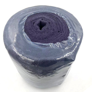 แผ่นขัดสีม่วงแบบม้วน ขนาด 203 มม. x 93 มม. หนา 8 มม. ไนลอนขจัดสนิม สำหรับทำความสะอาดห้องครัว รูปทรงสี่เหลี่ยมผืนผ้า ลายวงกลม รุ่น 7520 - Product Image 2