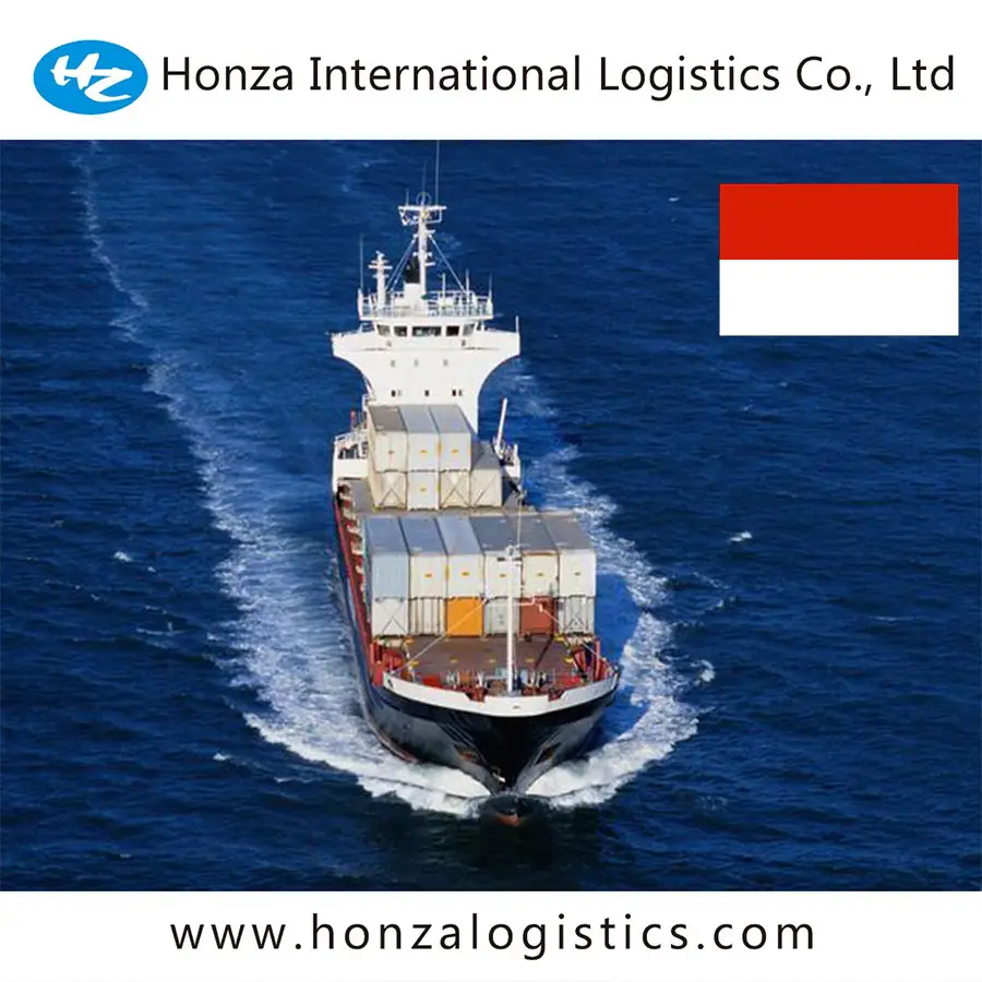 Sea Shipping Freight Forwarder Customizable Logistics Services LCL Shipping agent to Indonesia