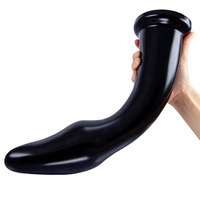 Plug anal extra-long et super épais avec fouet et perle, baguette de massage de la prostate pour hommes 1255g Chine