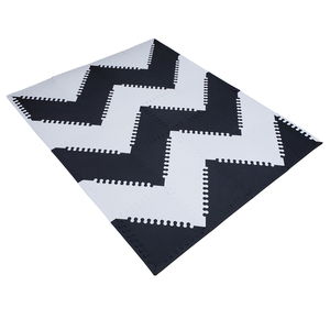 <span class=keywords><strong>Puzzle</strong></span> enfants tapis de jeu de <span class=keywords><strong>sol</strong></span> eva formamide de 200PPM 12in x 12in 40 pièces/ensemble bébé triangles mousse tapis de jeu - Product Image 5