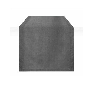 CHOU LINE - Camino de Mesa de Algodón Gris de 45X140CM - Product Image 1