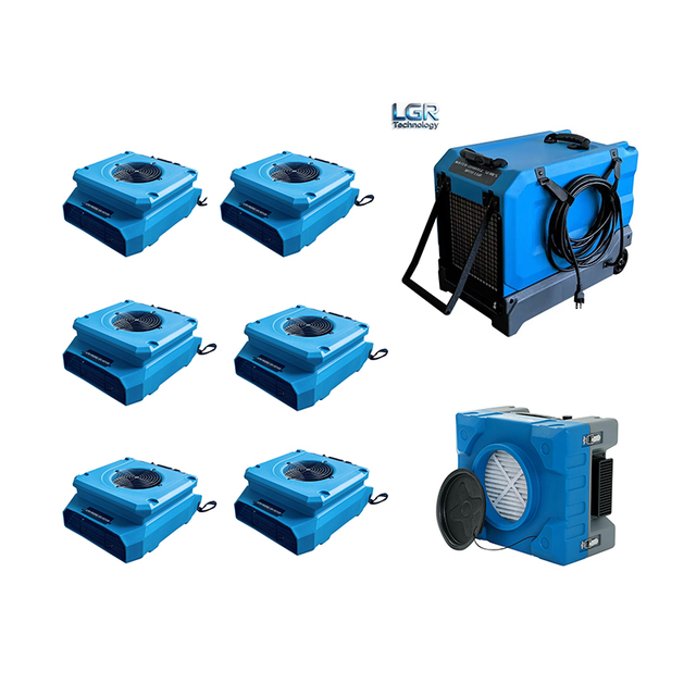 High-Efficiency 115V LGR Dehumidifiers Air Movers Air Scrubbers Commercial Flood Restoration Equipment
