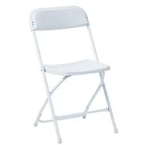 bruin metalen outdoor stoelen Suppliers-Metalen Indoor Outdoor Roze Bruin Wit Glitter Spandex Stoel Gravety Hoge Klapstoelen