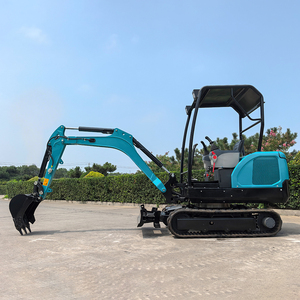 Mini Escavadeira com Lâmina de Trator e Esteiras de Borracha - Máquina Escavadeira Compacta com Melhor Preço - Product Image 4