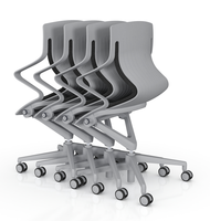 Mobilier de bureau moderne Chaises d'attente ergonomiques de luxe pour bureau d'ordinateur scolaire Chaises pliantes
