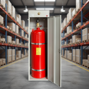 ระบบดับเพลิงเหล็ก FM200 <span class=keywords><strong>CO2</strong></span> ระบบดับเพลิงแบบใช้สารเคมี  ถังดับเพลิงแบบใช้สารเคมี 100 ลิตร - Product Image 5