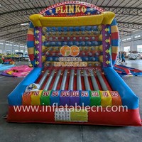 Jeu de défi Plinko gonflable-Sport interactif amusant pour événements et fêtes
