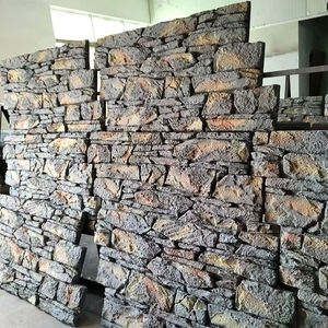 Panel Decorativo de Poliuretano con Aspecto de <span class=keywords><strong>Piedra</strong></span>, Azulejos para Paredes Exteriores, Granito Esmerilado, Revestimiento de <span class=keywords><strong>Piedra</strong></span> Artificial, Fondo de <span class=keywords><strong>Pared</strong></span> con Aspecto de Roca - Product Image 1