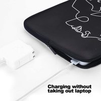 Funda para ordenador portátil suave de Material de neopreno impermeable, funda para ordenador portátil para Macbook Air Pro13 14 15, funda para portátil