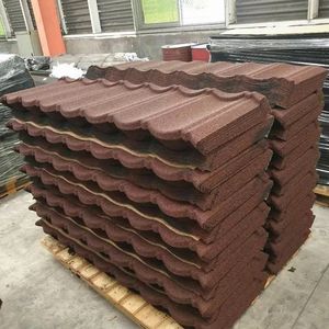 Цветная плитка с каменным покрытием, оптовая цена, водонепроницаемый кровельный материал, кровельный лист - Product Image 2