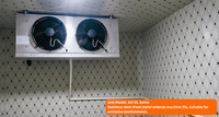 Verdunstungsluftkühler mit 2 Externen Axialventilatoren für -18°C Kühlraum-Kühlsystem von Spezialhersteller