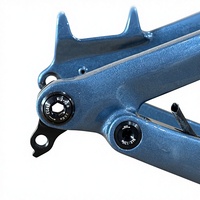 Cadre Dengfu E104 2026 en fibre de carbone UDH Boost Enduro EMTB avec écran de contrôle intégré DPC030, batterie 1008Wh, Bafang M510 M560