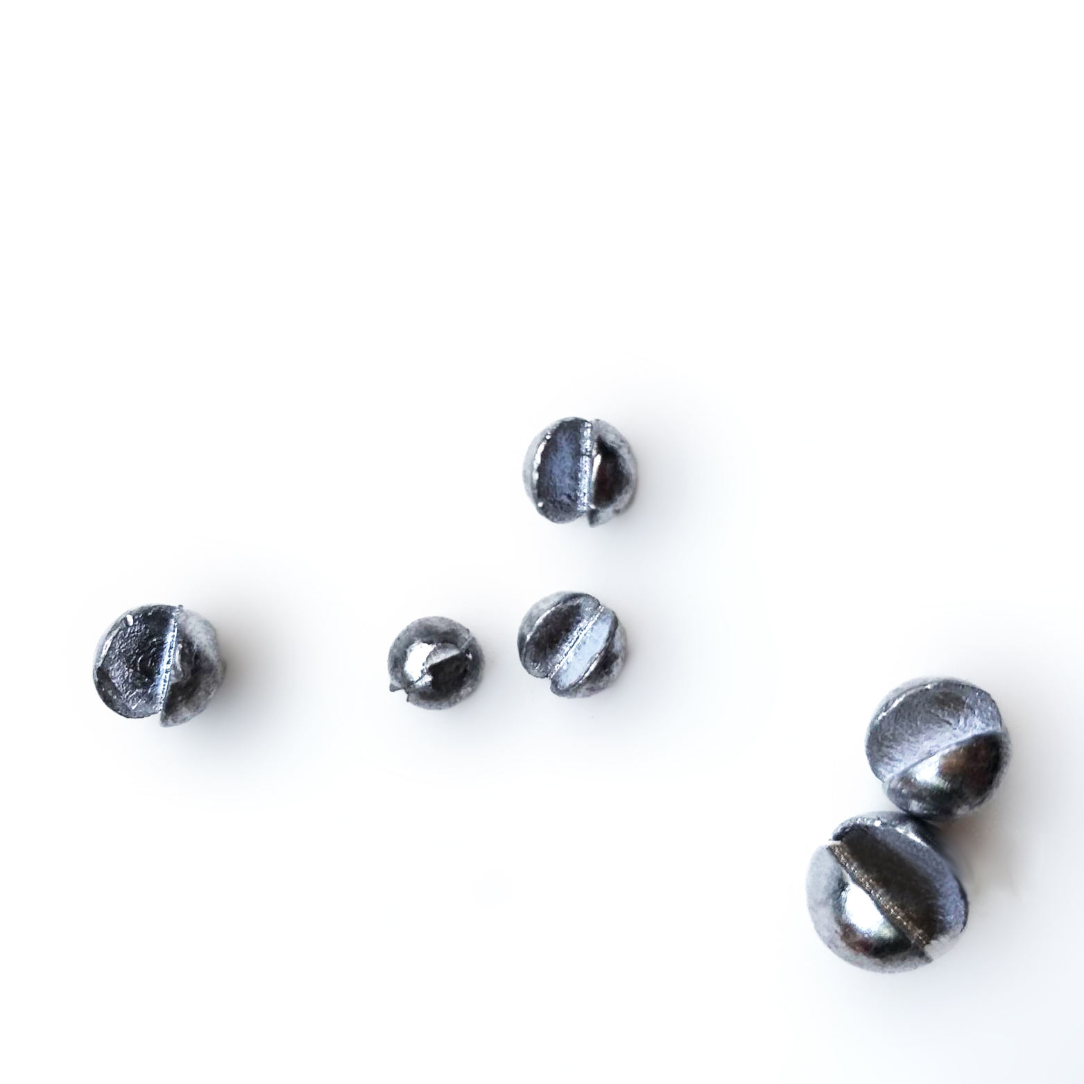 Split Shot Sinkers Durable and Versatile Fishing Weights