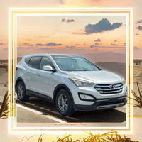 Voitures d'occasion Santa Fe 2015, SUV, diesel, automatique, 5 places, 2 roues motrices, sièges à mémoire de forme LED, sièges lumineux
