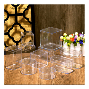 Bán Sỉ Hộp Đựng Bánh Quy Nhựa Hình Vuông Trong Suốt Ps Hộp Đựng Đồ Tráng Miệng Hộp Đựng Thức Ăn Bằng Nhựa Trong Suốt Có Nắp Đậy - Product Image 2