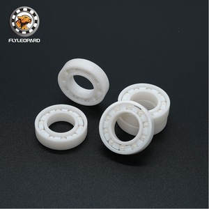 Flyleopard 6902Ce Ceramic Ball Bearings 15x28x7mm Zirconia Deep Groove Open Design For Acid <b>Alkali</b> Resistant Applications - Product Image 4