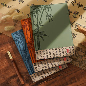 LX-128 Chinese Style Notebook <b>Set</b> Wireless Perfect Binding 80gsm Daolin Paper Offset Printing Personalized Gift Box For Chinese - Product Image 1