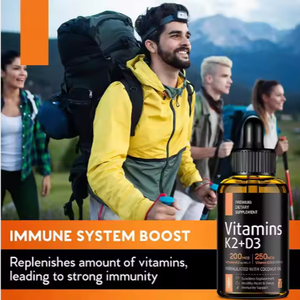 Vitamines D3 + K2 Gouttes Vitamine D3 Gouttes Liquides Vitamine <span class=keywords><strong>B15</strong></span> - Product Image 2