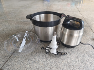 Máy Nấu Ăn Điện công suất lớn 6L đôi bánh thép không gỉ thịt rau cắt trộn - Product Image 4