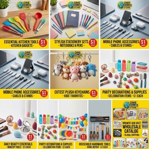 Assortiment d'accessoires capillaires tendance pour femmes et filles, articles à un dollar, vente en gros, chouchous élégants, pinces à cheveux, bandeaux, épingles à cheveux - Product Image 5