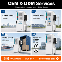 Armoire ESS industrielle et commerciale 112,5 kWh 50 kW 314 Ah, système de stockage d'énergie à batterie lithium-ion avec refroidissement par air et protection IP54