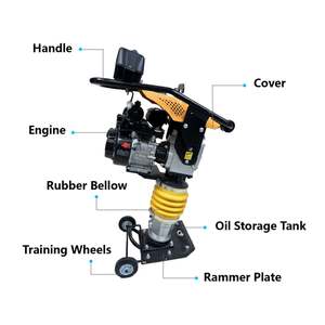5.5-6.5hp Factory Supplied Handheld Vibratory Compaction Rammer - Product Image 4