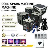 Conception suspendue d'étape électrique de machine de feu d'artifice d'étincelle froide de côté 650W/750W avec le ventilateur pour l'affichage de feux d'artifice