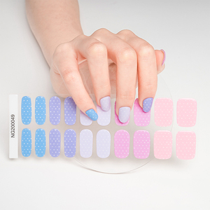 Gel Nail Kết Thúc Tốt Đẹp Bán Chữa Khỏi Lâu Dài Thời Trang Gel Nail Strips Phổ Biến Tại Nhật Bản Gel Nail Với Ánh Sáng Tia Cực Tím - Product Image 3