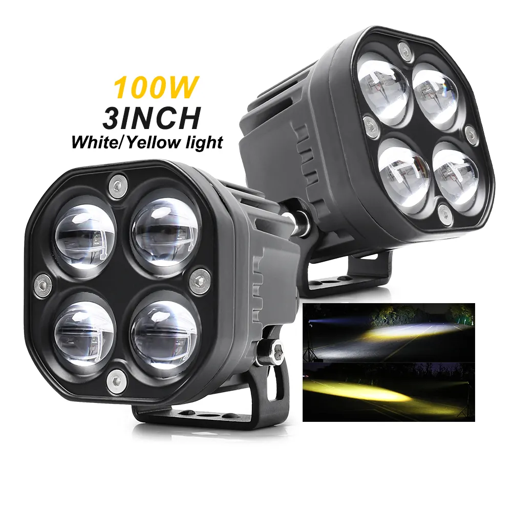 4 X4 5-Zoll-LED-Arbeitslicht für Offroad-Fahrzeug-Spot-LED-Pods Fahr licht