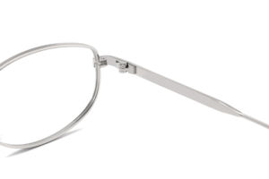 Lunettes optiques métalliques ajustables GS7012F avec plaquettes de nez réglables, lunettes de lecture et de travail pour adultes, design classique, montures optiques métalliques de lecture - Product Image 6