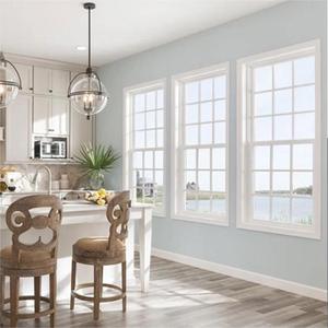 Lml nóng bán sang trọng từ lớn pháp <span class=keywords><strong>PVC</strong></span> thép treo cửa sổ mô hình ba Lan khung nhôm cửa sổ - Product Image 3